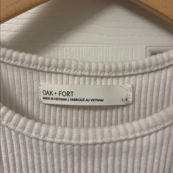 OAK + FORT Ribbed Tank Top - Picture 3 of 4